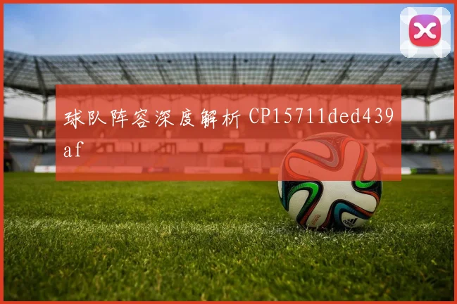 球队阵容深度解析 CP15711ded439af